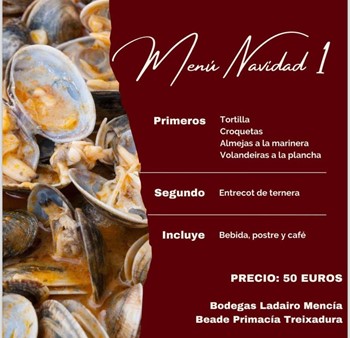 CHRISTMAS MENU 1 - Image 1