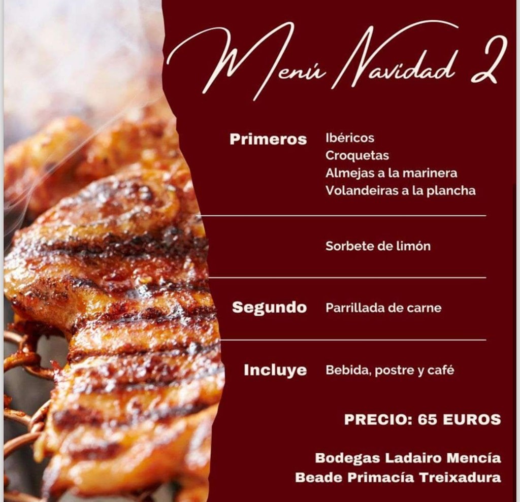 MENU NAVIDAD 2 - Imagen 1